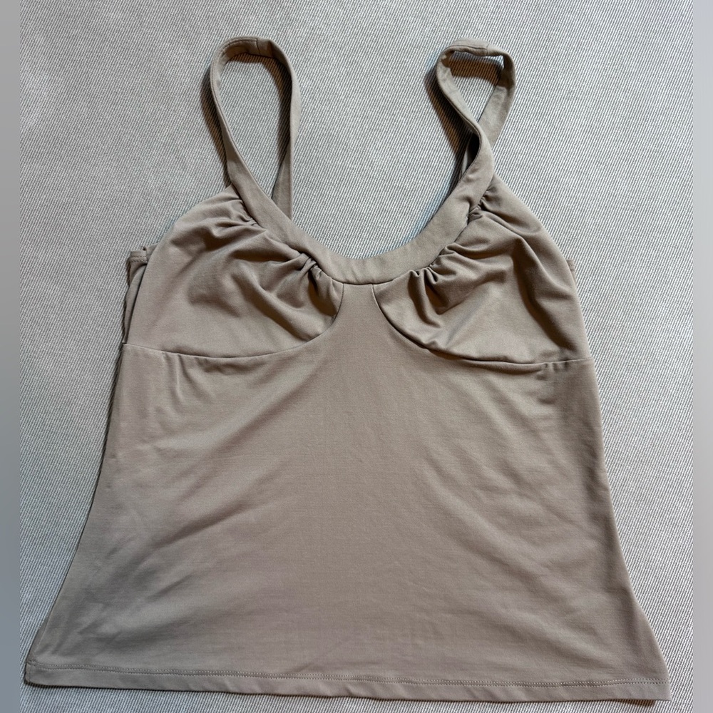 Metro 7 Women’s Tank Top Tan Sz XL